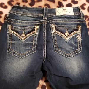 Miss Me Signature Jean Capris Size 26